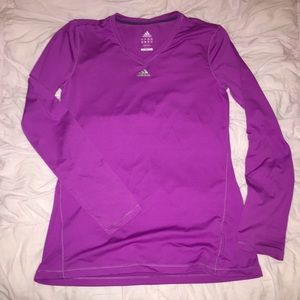 Adidas Clime Active Long Sleeve V Neck